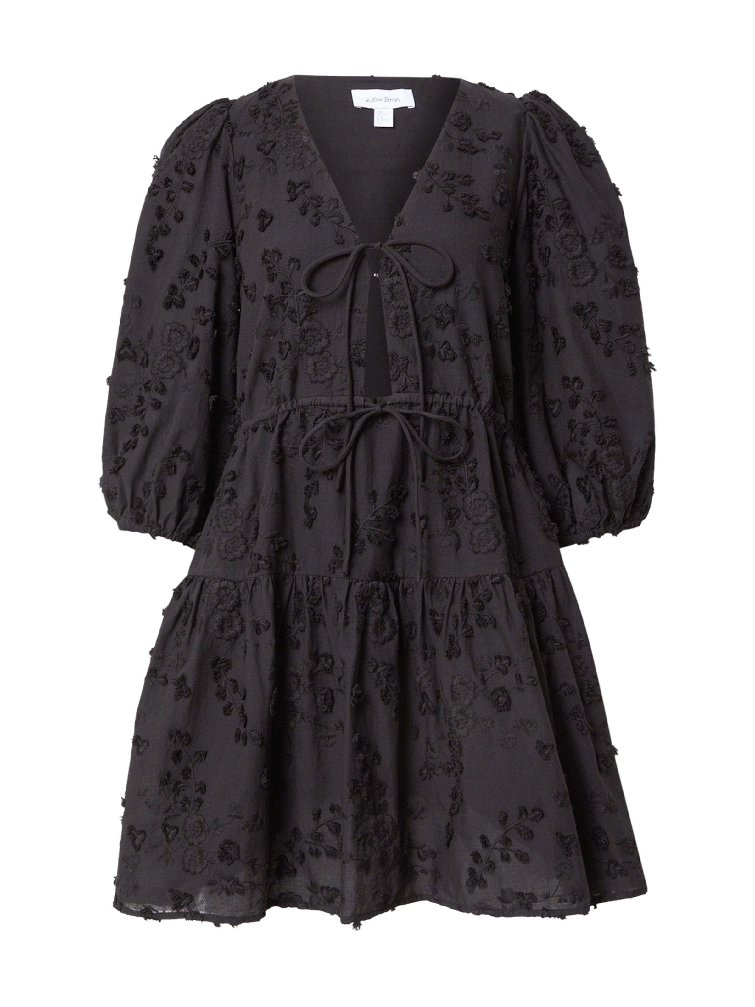 & Other Stories Jurk in Zwart: voorkant