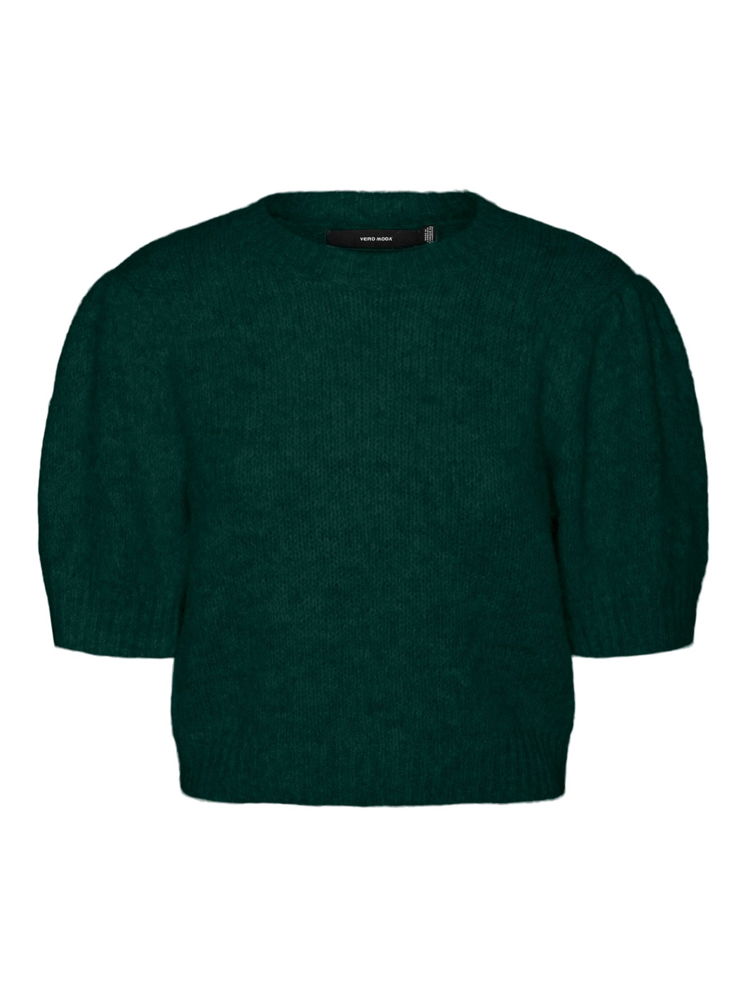 VERO MODA Trui 'VMNovah' in Groen: voorkant