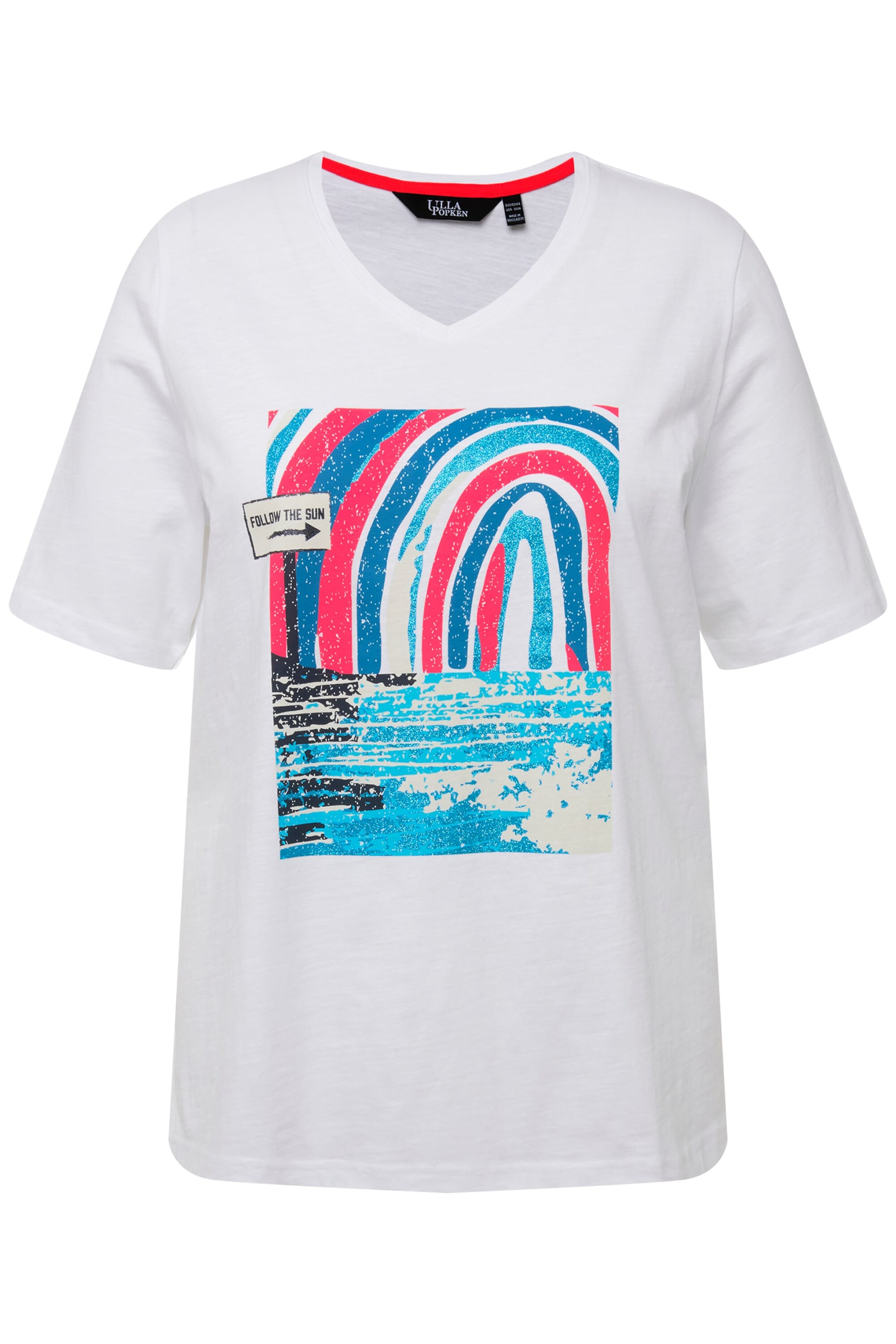 Ulla Popken Shirt in White: front