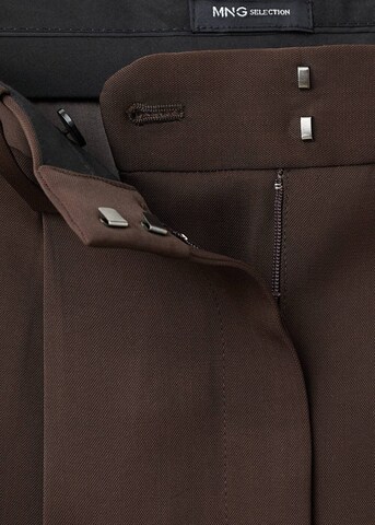 MANGO Regular Hose 'Cris' in Braun