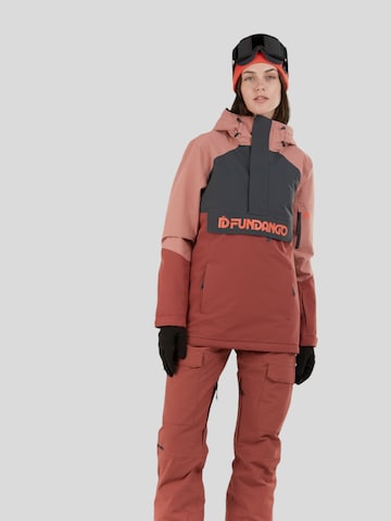 Fundango Skijacke 'Birch ECO Logo Anorak' in Pink