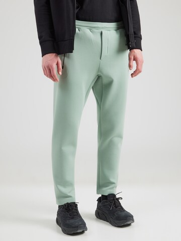 Effilé Pantalon 'JT PS Spirit70' BOSS en vert : devant