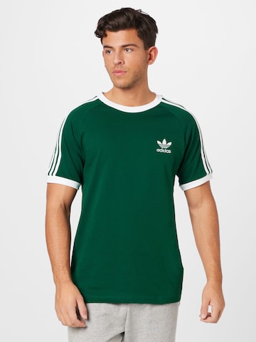 ADIDAS ORIGINALS Shirt 'Adicolor Classics' in Green: front