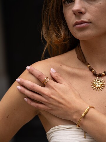 hiBALI Ring 'Organic' in Gold