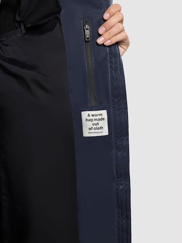 khujo Winter coat 'Soulani5 Shiny' in Blue