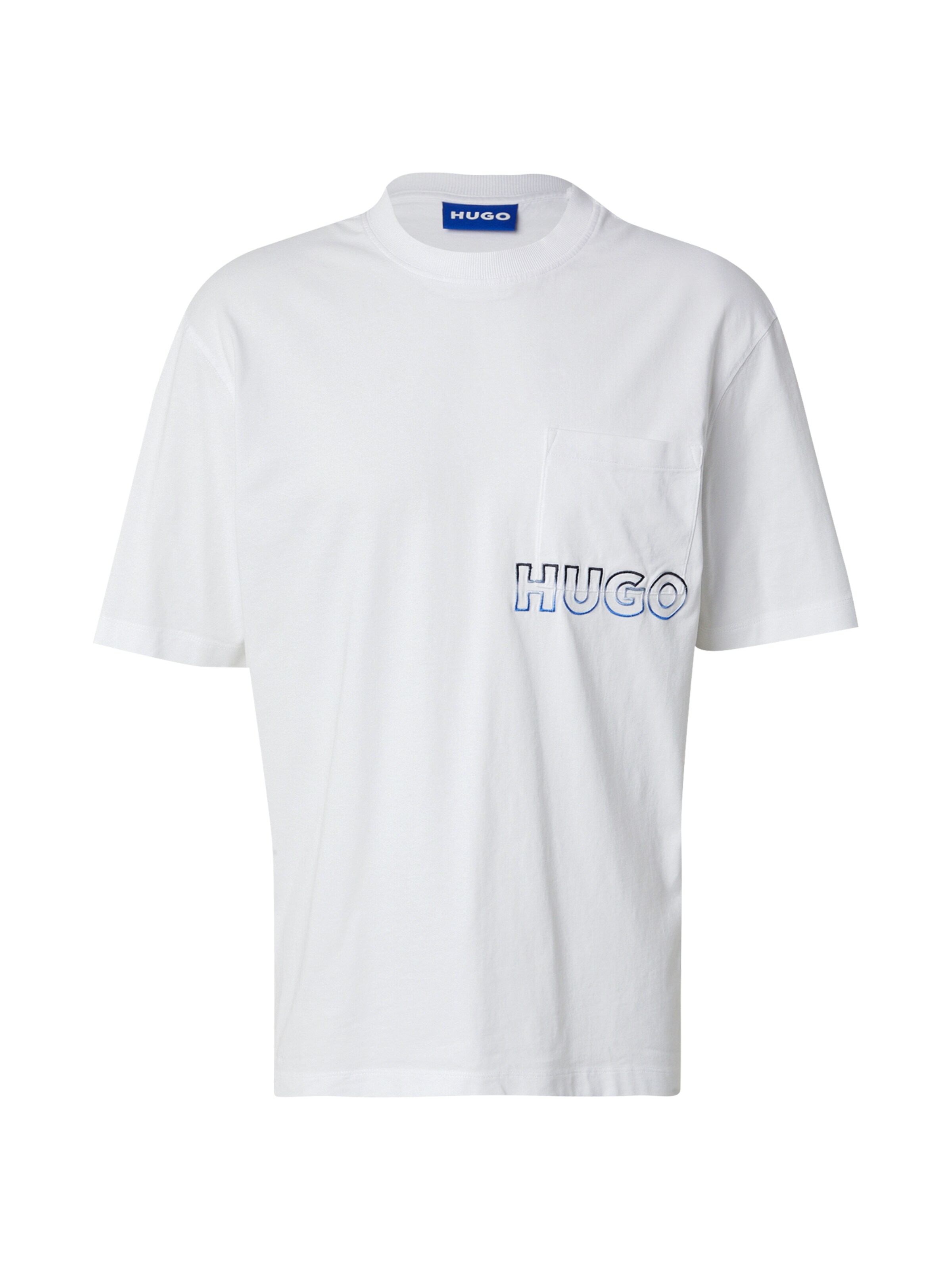 HUGO Shirt 'Nogoste' in White: front