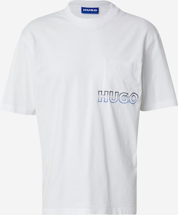 HUGO Särk 'Nogoste', värv valge: eest vaates