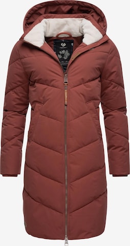 Manteau d’hiver 'Rebelka' Ragwear en marron : devant