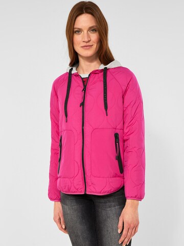 CECIL Демисезонная куртка в Ярко-розовый: спереди