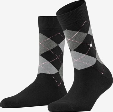 BURLINGTON Socken 'Queen' in Schwarz: Vorderseite