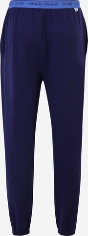 Effilé Pantalon de pyjama Calvin Klein Underwear en bleu