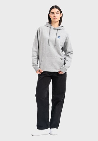 Oldskull Hoodie 'Worldvibe Surf Dreams' in Grau