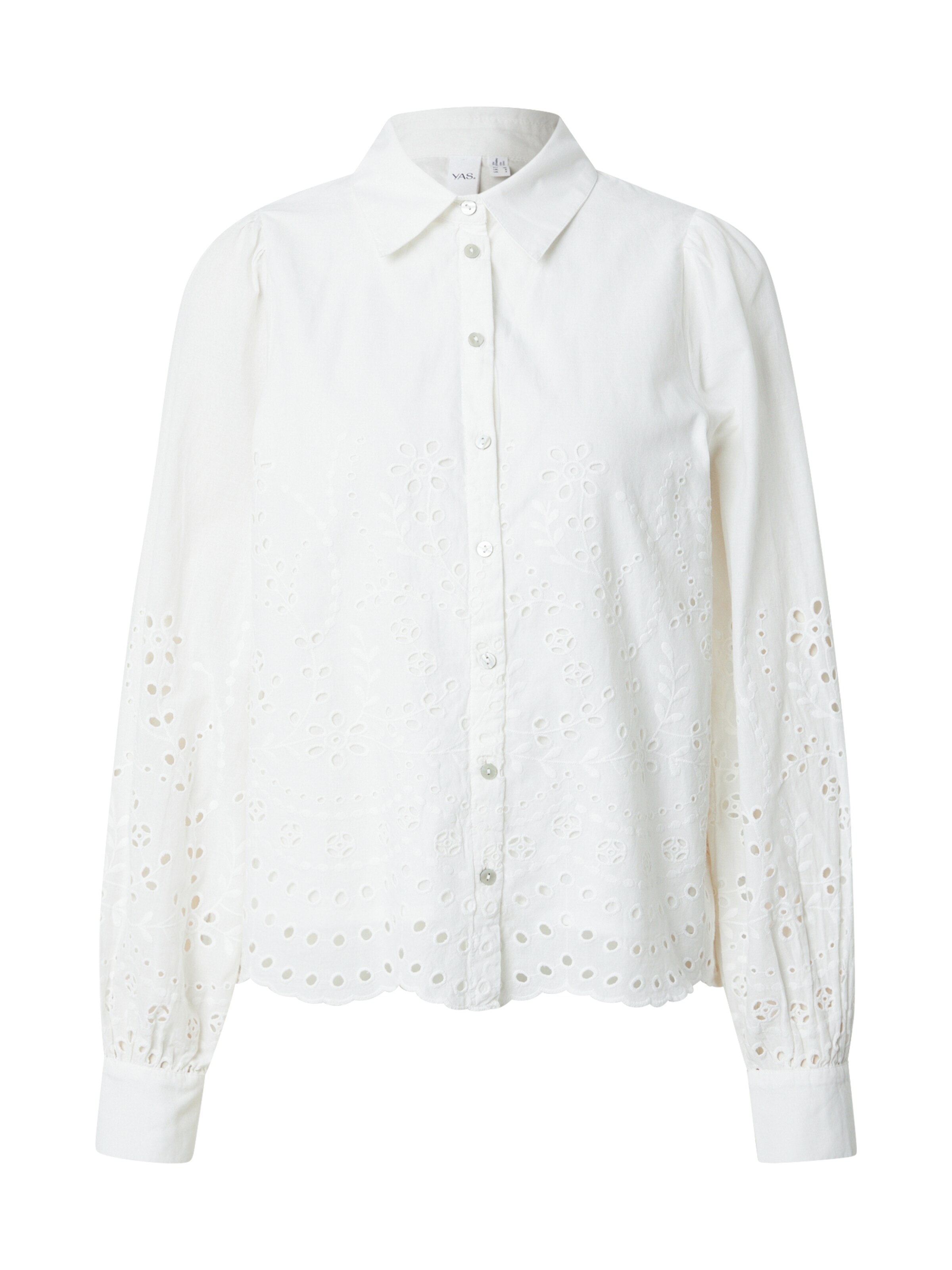 YAS Blouse 'YASLUMA' in White: front