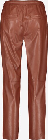 GERRY WEBER - Loosefit Pantalón en marrón