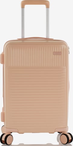 Heys Trolley in Beige: Vorderseite
