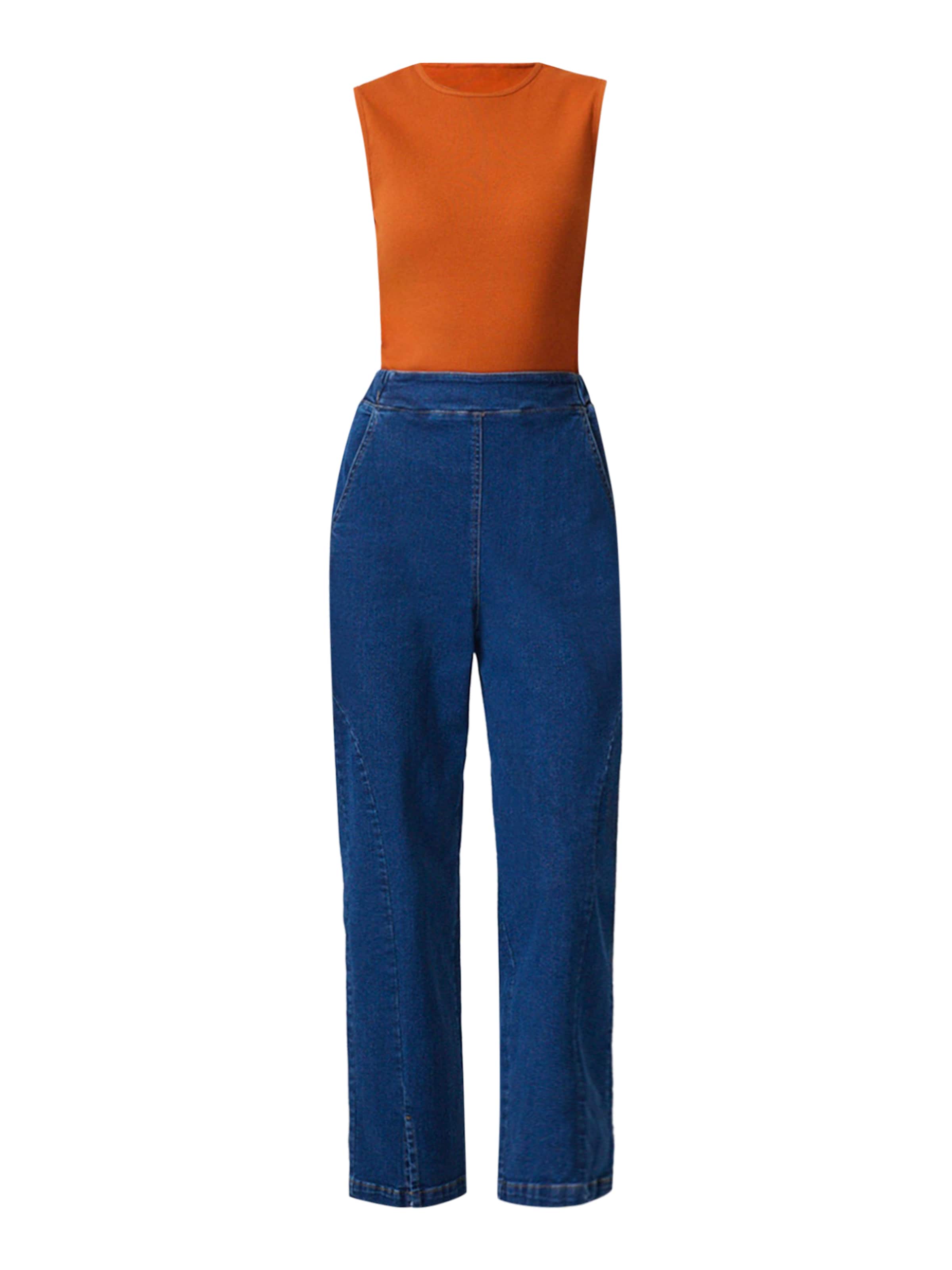 Touche Prive Shirtbody in Orange