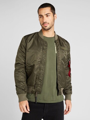 ALPHA INDUSTRIES Преходно яке в зелено