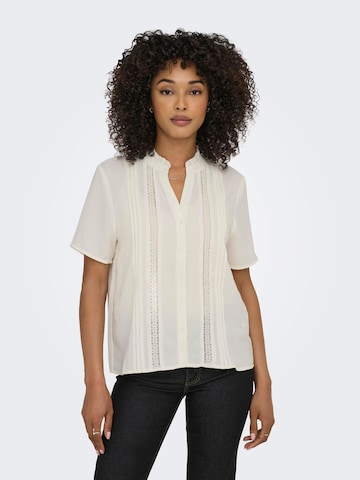 JDY Blouse 'JDYEllis' in White: front