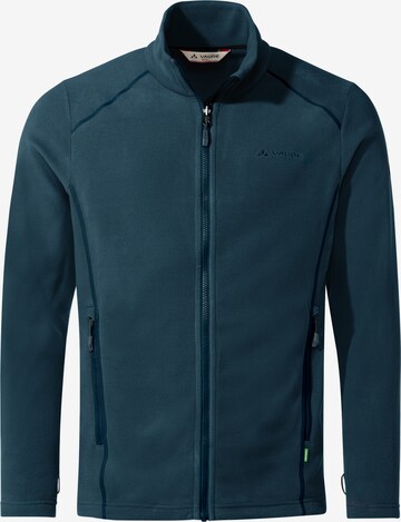 VAUDE Athletic Fleece Jacket 'Rosemoor II' in Blue: front