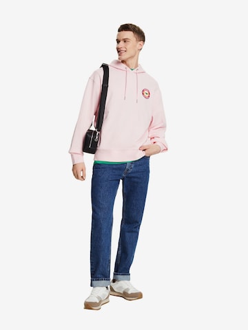 Sweat-shirt ESPRIT en rose