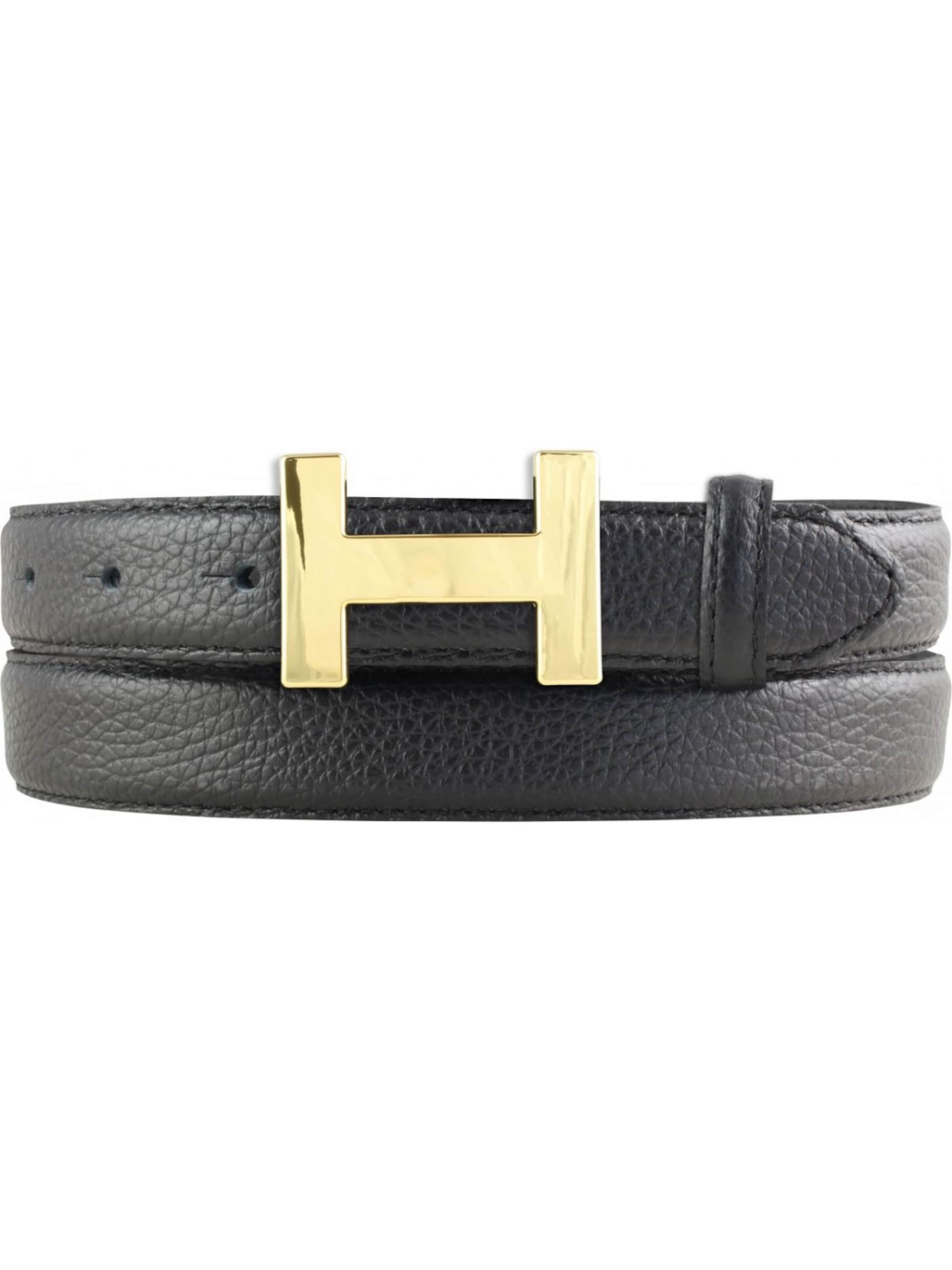 BELTINGER Gürtel 'Horus'‌‌‌‌‌‌‌‌‌‌ in Schwarz: Vorderseite