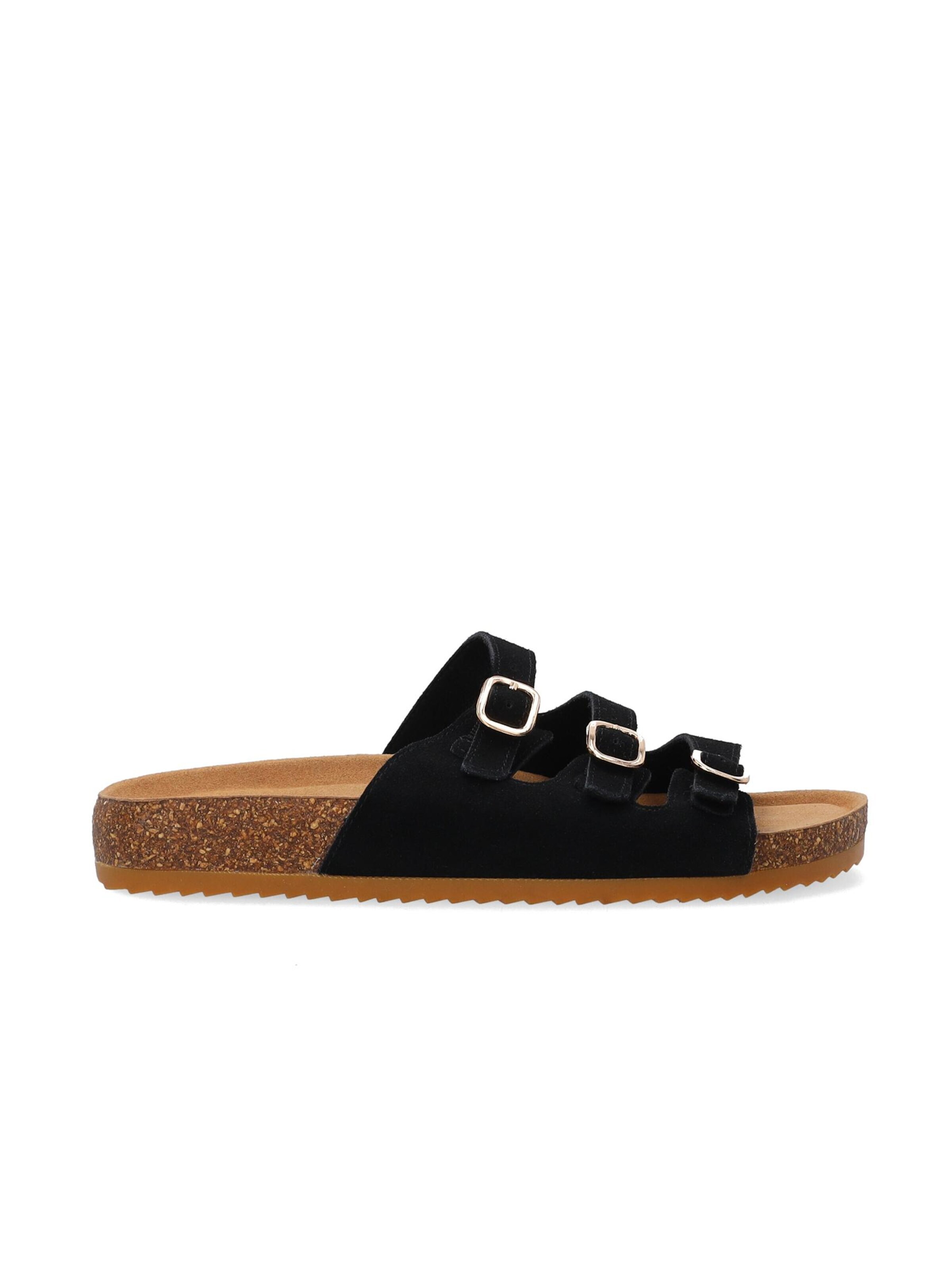 VENEZIA Mules 'Venezia' in Black: front