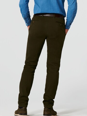 Regular Pantalon chino MEYER en vert