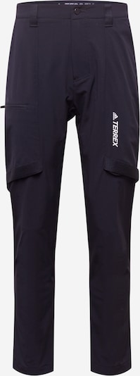 ADIDAS TERREX Sportske hlače 'Zupahike' u tamno plava / bijela, Pregled proizvoda