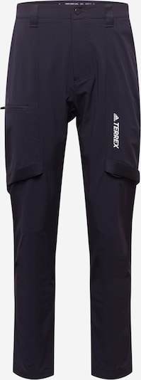 adidas Terrex Sportbroek 'Terrex Zupahike' in de kleur Donkerblauw / Wit, Productweergave