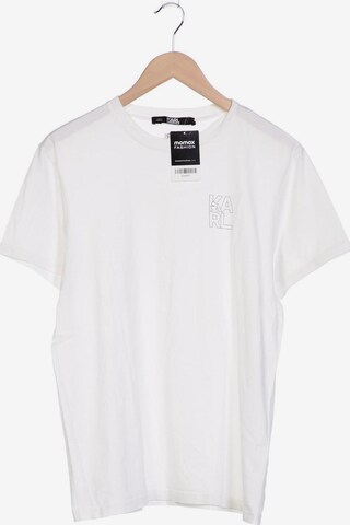 Karl Lagerfeld Shirt in L in White: front