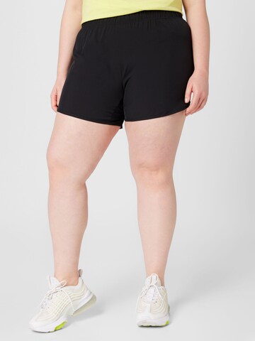 Only Play Curvy Regular Sports trousers 'MIRE' in Black: front