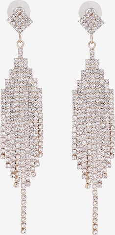 sidabrinė SOHI Auskarai 'Caron': priekis