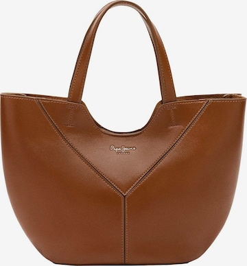 Pepe Jeans Handbag ' CEVIA HEXIA ' in Brown: front
