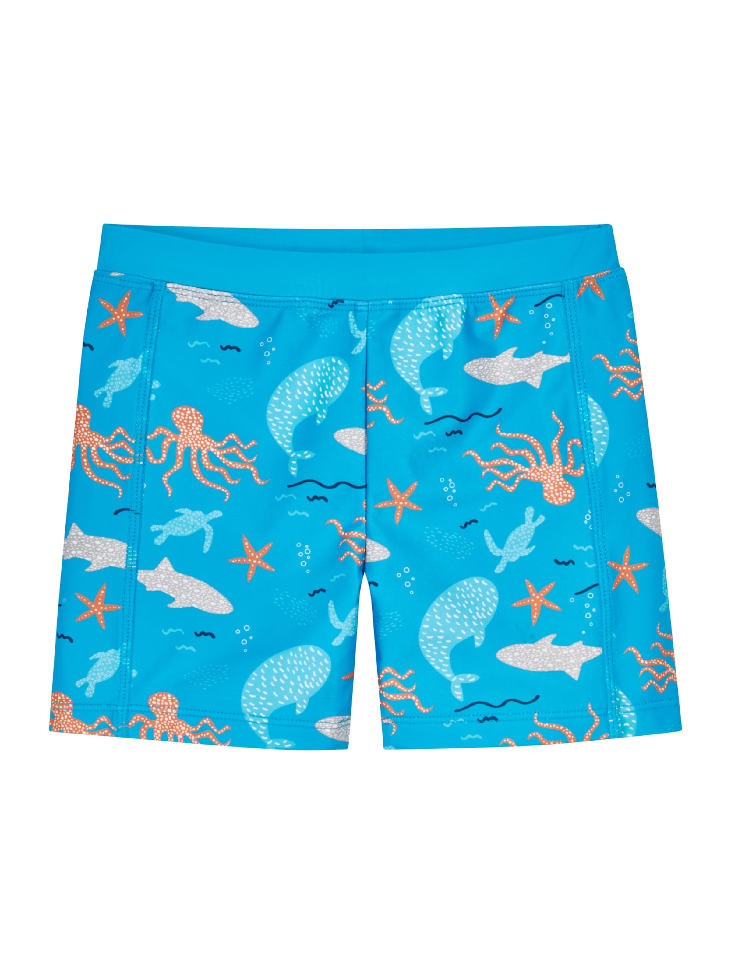 PLAYSHOES Board Shorts 'Meerestiere' in Blue: front