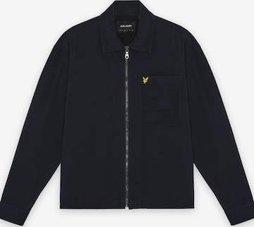 Lyle & Scott Tussenjas in Blauw: voorkant