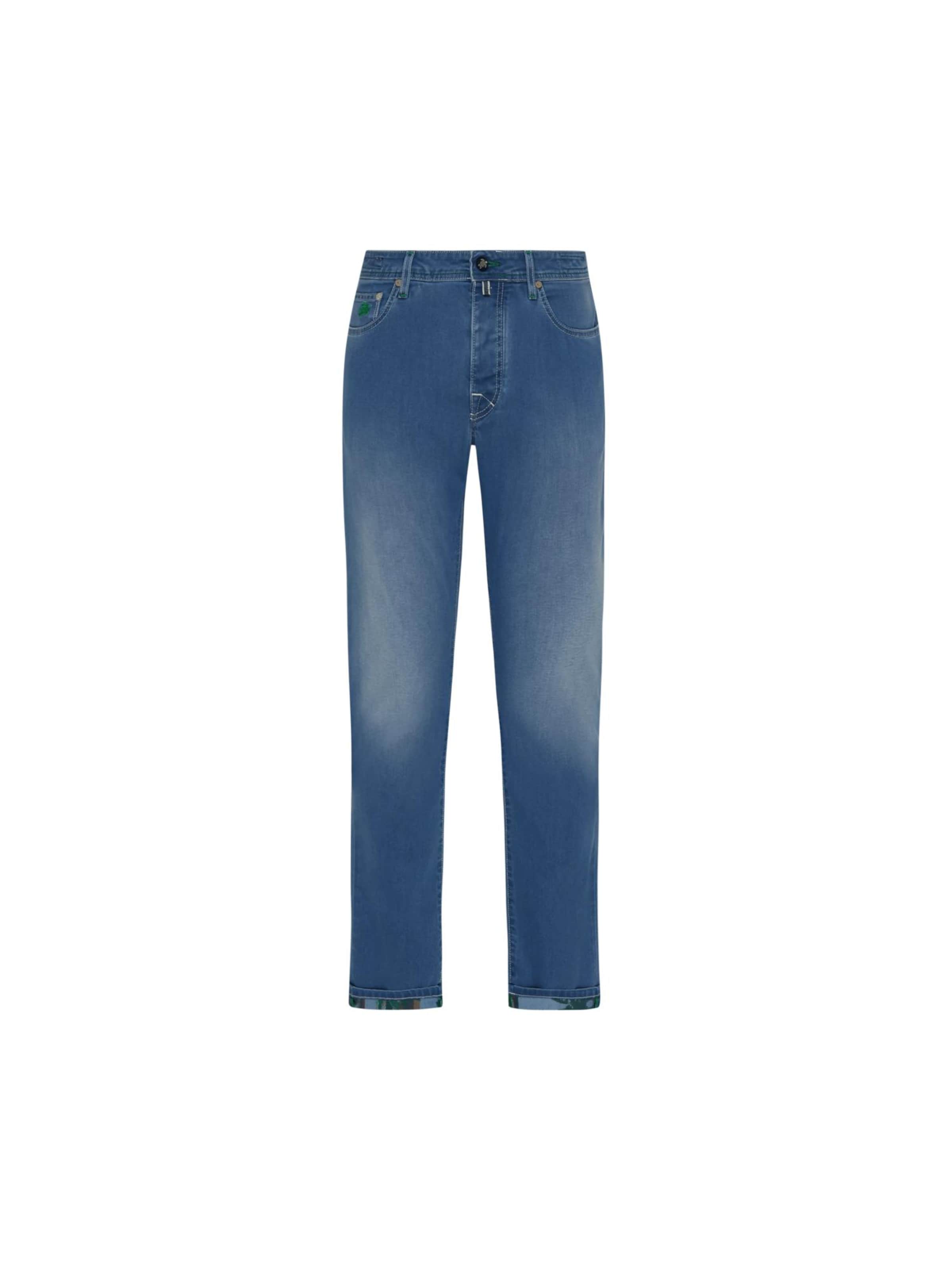 Vilebrequin - regular Vaquero en azul: frente