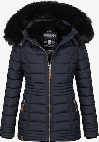 NAVAHOO Winter Jacket in Blue: front