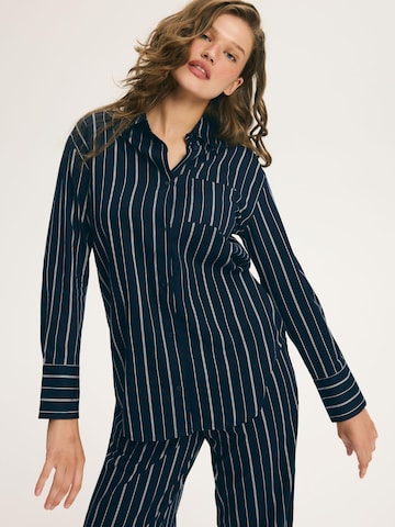 ESOTIQ Pyjama in Blauw