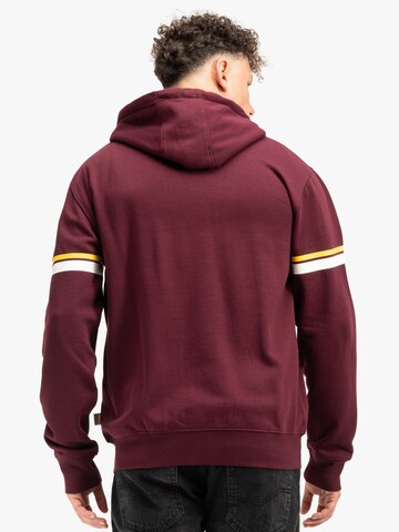 LONSDALE Bluza rozpinana 'Darfield' w kolorze czerwony