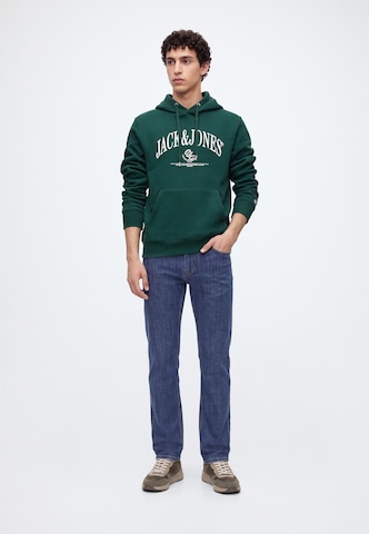 JACK & JONES Свитшот 'JORFREDERIKSBERG' в Зеленый