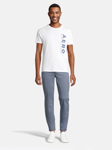 AÉROPOSTALE Slim fit Chino trousers in Blue
