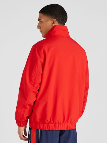 Tommy Jeans Φθινοπωρινό και ανοιξιάτικο μπουφάν 'Essential' σε κόκκινο