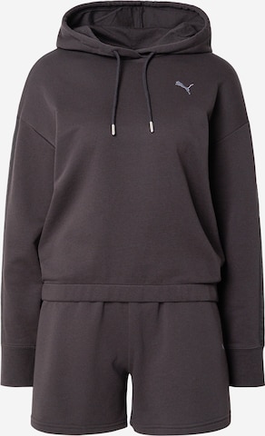 PUMA - Fato de treino em preto: frente