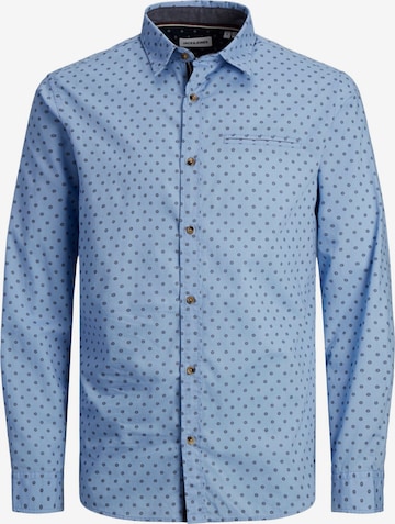 JACK & JONES Hemd 'JJETrekota' in Blau: Vorderseite
