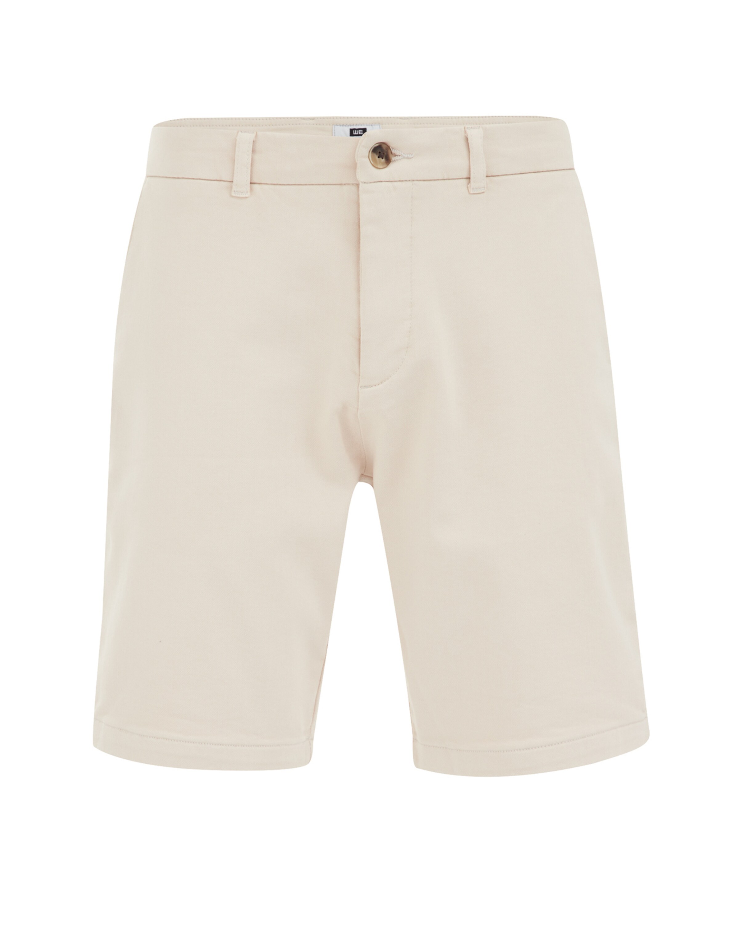 WE Fashion Slimfit Chino nadrág - bézs: elől