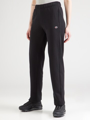 Regular Pantalon Champion Authentic Athletic Apparel en noir : devant