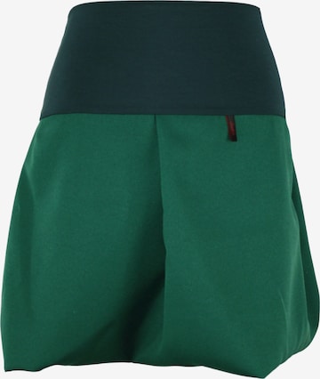 dunkle design Skirt 'Mini Ballonrock' in Green: front