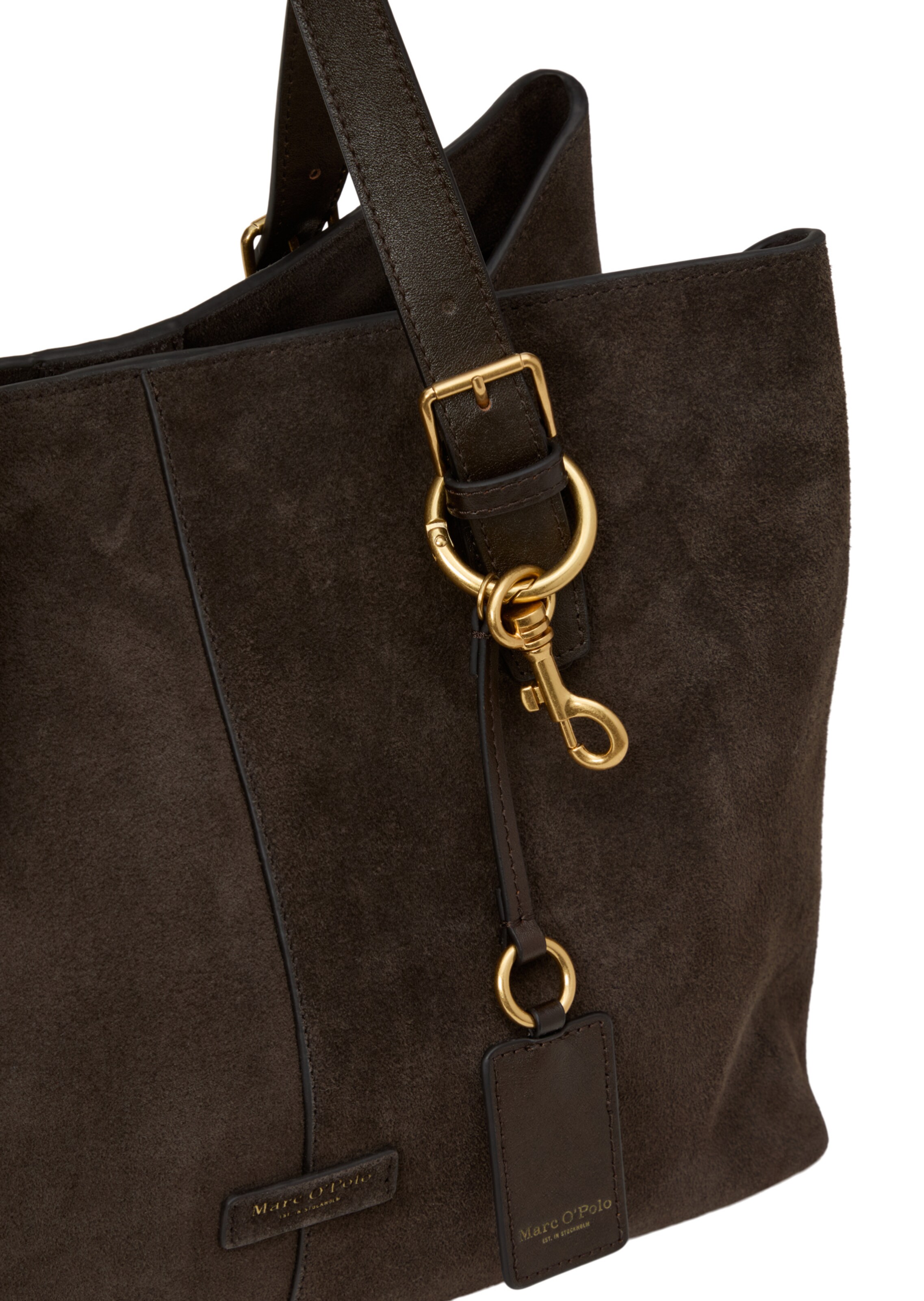 Marc O'Polo Shopper in Brown: front