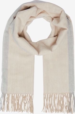 s.Oliver Schal in Beige: Vorderseite