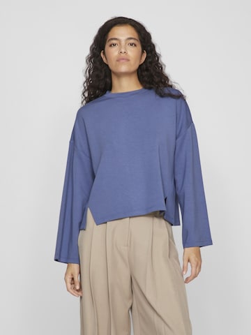 VILA Sweatshirt in Blue: front